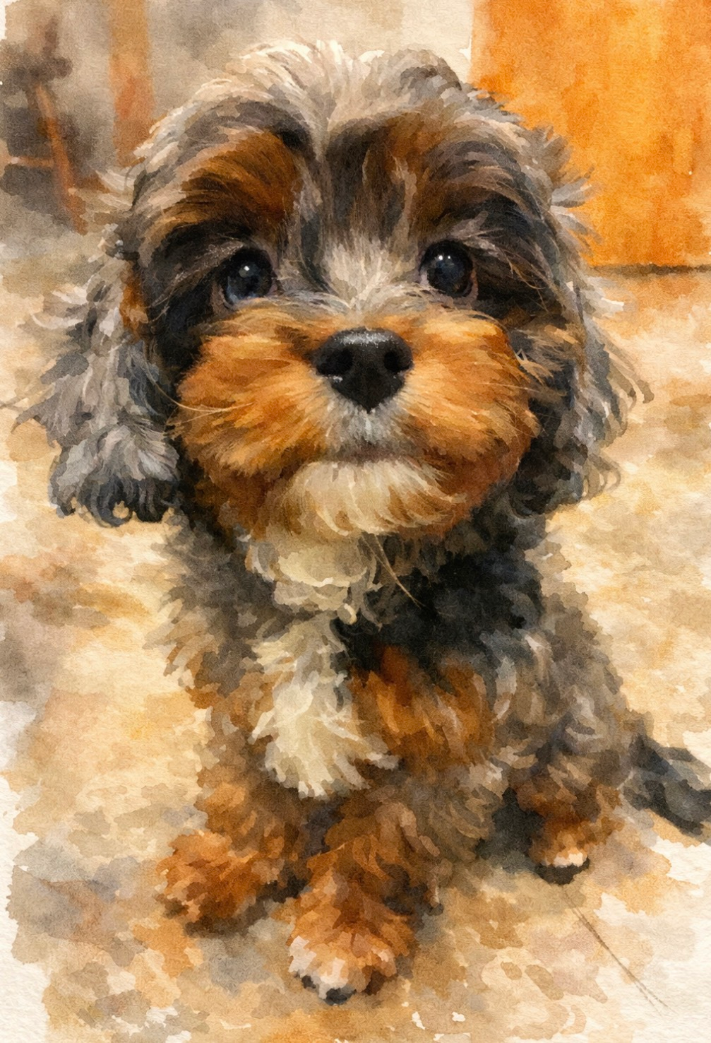Cute Cavapoo Baby