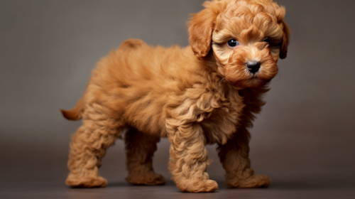 Cute Mini Labradoodle Poodle Mix Pup