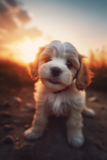 Cute Cavachon Pup