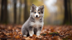 Energetic Mini Pomskydoodle Mix Pup